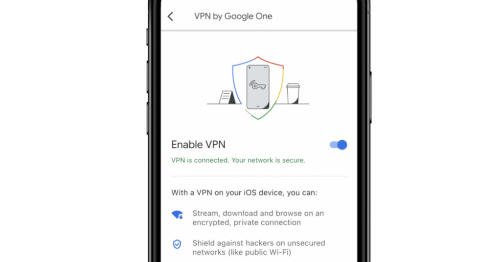 Google One VPN ya está disponible en iPhone