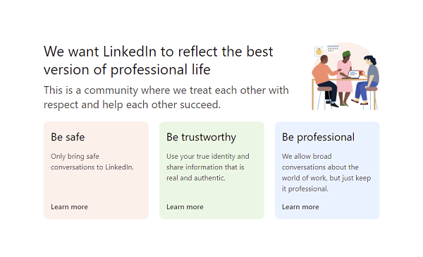 LinkedIn actualiza las políticas de la comunidad profesional para reflejar mejor lo que no está permitido en la aplicación